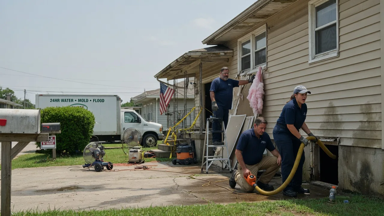 Water Damage Repair in Rosholt, WI near me